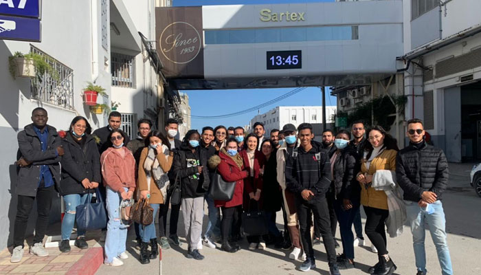 IHE Sousse - Visite de la société 𝐒𝐀𝐑𝐓𝐄𝐗