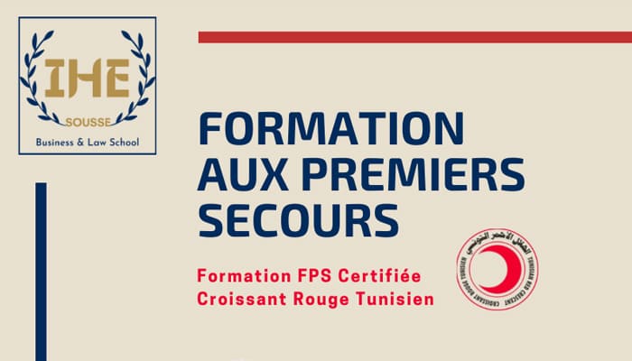IHE Sousse - Formation certifiante en Premiers Secours