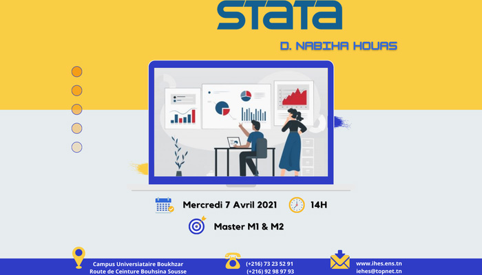 IHE Sousse - Formation Logiciel STATA