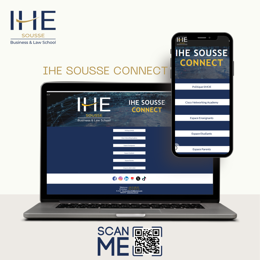 IHE SOUSSE CONNECT Digital Platform